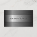 Buscar inoxidable tarjetas de visita Metal