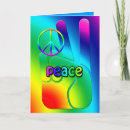 Buscar hippies tarjetas Paz