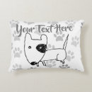 Buscar bull terrier cojines Amantes del perro