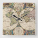 Buscar atlas relojes de pared Mapa del mundo