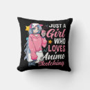 Buscar otaku cojines Chica