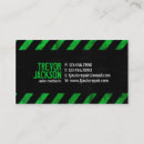 Buscar precaución tarjetas de visita Construcción