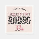 Buscar de vaquero servilletas Primer rodeo