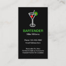 Buscar taberna tarjetas de visita Camarero