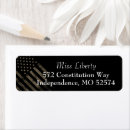 Buscar american flag etiquetas Vintage