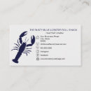Buscar seafood tarjetas de visita Cocinero