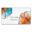Buscar watercolor tarjetas de visita Colorido