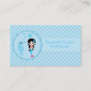 Buscar girlie tarjetas de visita Lindo