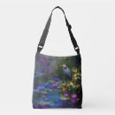 Buscar lirios de agua bolsos Pintura impresionista