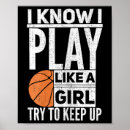 Buscar baloncesto femenino posters Bucles