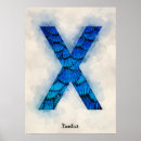 Buscar letra x posters Tipografía