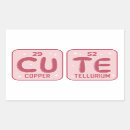 Buscar elementos químicos pegatinas Adorable