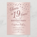 Buscar 19 años invitaciones Para ella