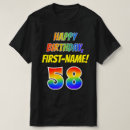 Buscar 58 camisetas 58 º cumpleaños