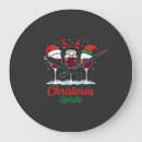 Buscar copas vino de relojes de pared Navidad