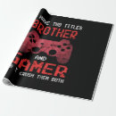 Buscar gamer papel de regalo Niños