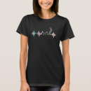 Buscar ritmo cardíaco camisetas Gato