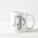 Buscar clave de sol tazas Musical