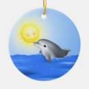 Buscar delfín adornos Feliz
