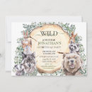 Buscar woodland birthday invitaciones 6 º pesadilla