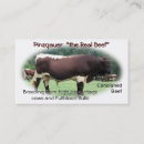 Buscar toros tarjetas de visita Ganado