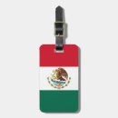 Buscar bandera de méxico etiquetas para maletas Mexicano