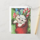 Buscar gato retro postales Vintage