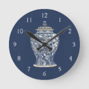 Buscar porcelana relojes de pared Botánico