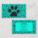 Buscar paws tarjetas de visita Perro