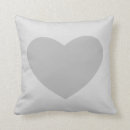 Buscar corazones grises cojines Amor