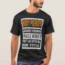 Buscar piercer camisetas Divertido