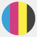 Buscar cmyk pegatinas Amarillo
