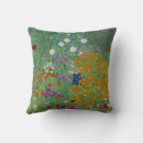 Buscar jardín cojines Gustav klimt