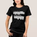 Buscar cigarrillo camisetas Humor