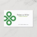 Buscar trébol tarjetas de visita Moderno