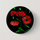 Buscar amapola roja chapas Rojo