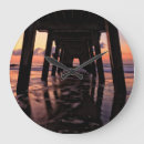 Buscar amanecer relojes de pared Muelle