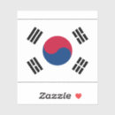 Buscar bandera de corea pegatinas Rojo