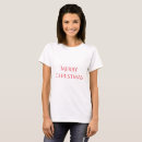 Buscar navidad camisetas Rojo