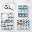 Buscar fish papel de regalo Pescar