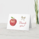 Buscar manzana roja tarjetas Acuarela
