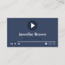 Buscar película tarjetas de visita Producción