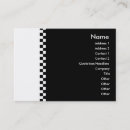 Buscar ajedrez tarjetas de visita Clásico