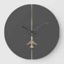 Buscar aviación relojes de pared Avión