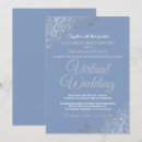Buscar gris azul claro invitaciones Elegante