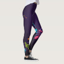 Buscar notas musicales leggings Blanco