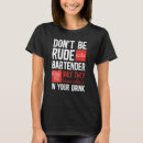 Buscar barman camisetas Mixólogo