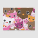 Buscar modelo del gatito papel de seda Lindo