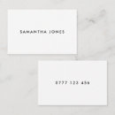 Buscar interior estándar tarjetas de visita Elegante