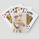 Buscar galgo barajas de cartas Retrato